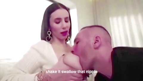 Hawt slutty anal fuck with a dildo