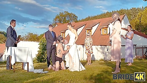 Sexy blonde model fucks her tight ass